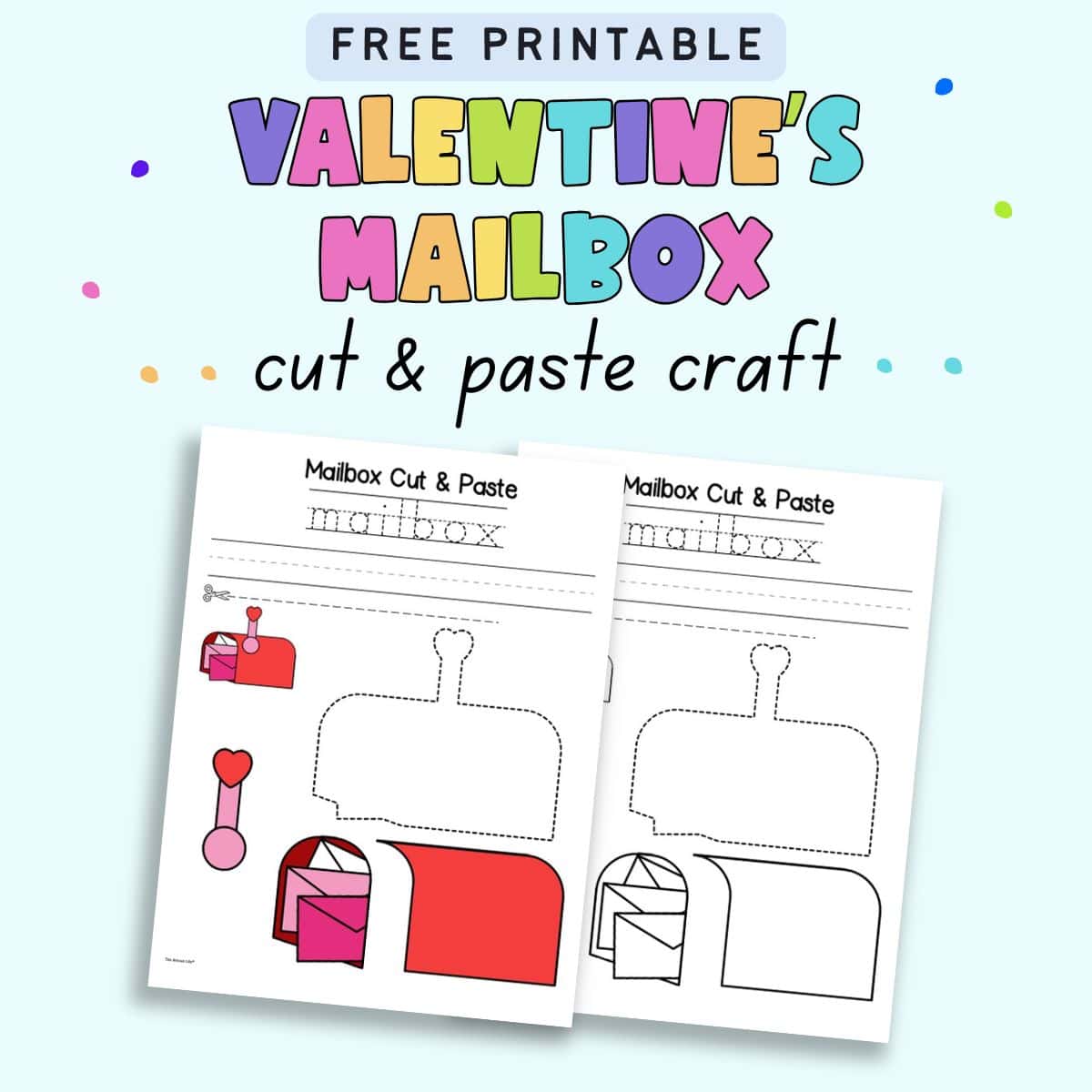 Image for Mailbox Cut and Paste Craft