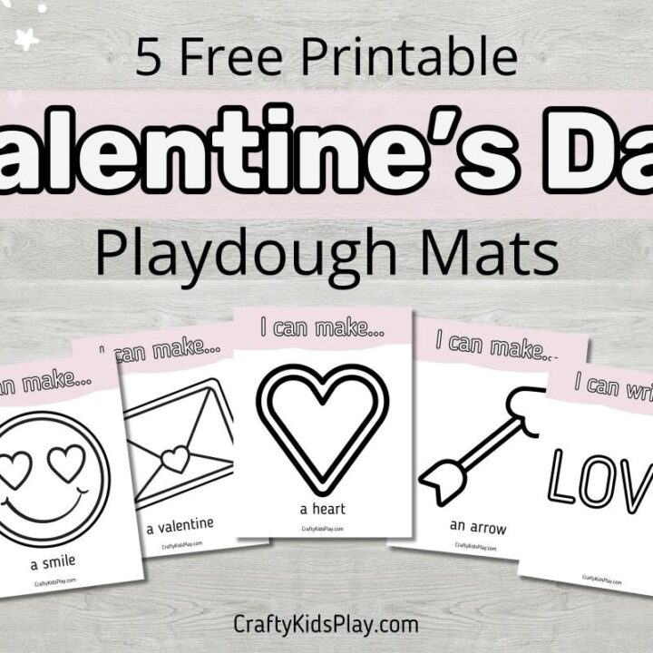 Image for Valentine’s Day Play Dough Mats