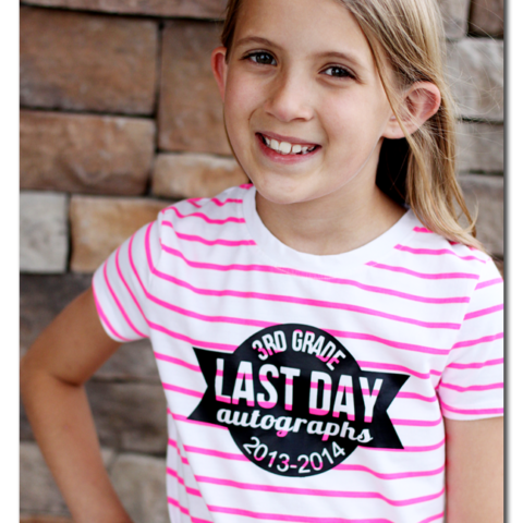Image for Last Day of School Autographs Shirt