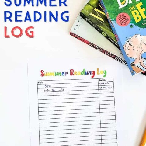 Image for Summer Reading Log for Kids