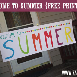 Image for Welcome to Summer Banner