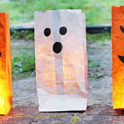 Image for Paper Bag Halloween Lanterns