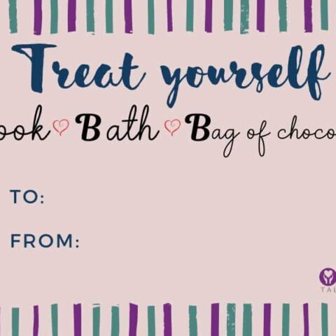 Image for “Treat Yourself” Gift Tags