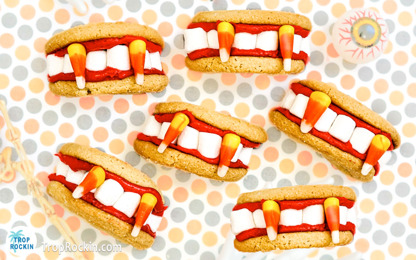 Image for Vampire Teeth Cookies