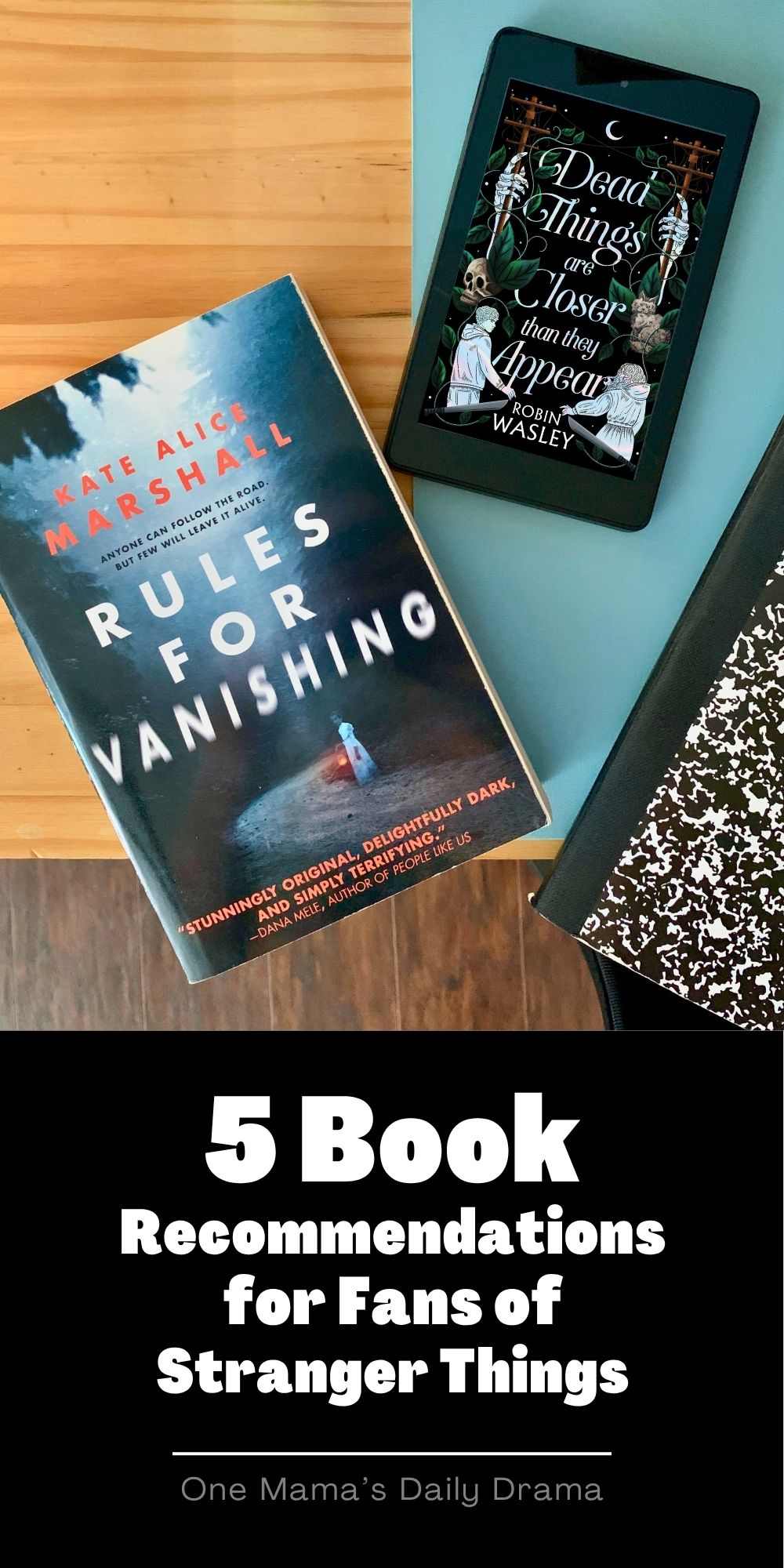 5 book recommendations for fans of Stranger Things.
