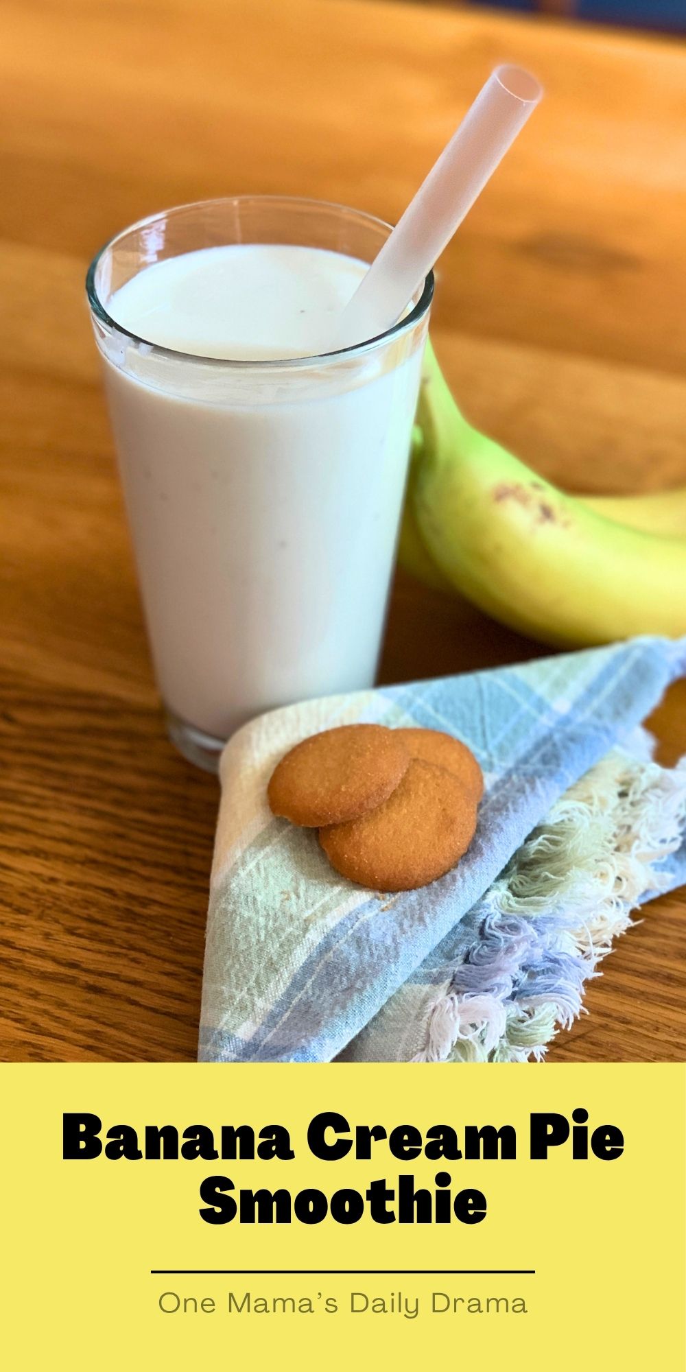 Banana cream pie smoothie.